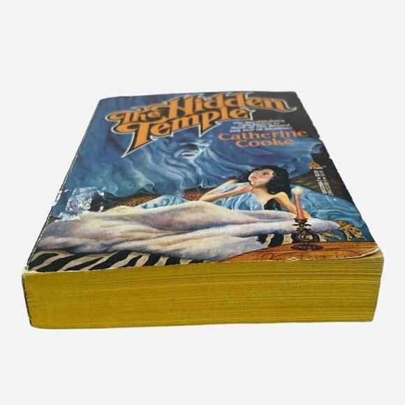 RARE Vintage 1988 SIGNED The Hidden Temple by Catherine J. Cooke PB 80s Fantasy - Picture 7 of 16